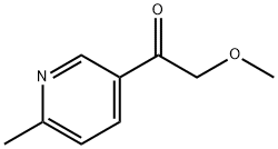 2-methoxy-1-(6-methylpyridin-3-yl)ethanone 结构式
