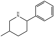5-甲基-2-苯基哌啶 结构式