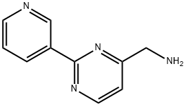 (2-(pyridin-3-yl)pyrimidin-4-yl)methanamine 结构式