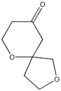 2,6-dioxaspiro[4.5]decan-9-one 结构式