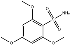 2,4,6-三甲氧基苯-1-磺酰胺 结构式