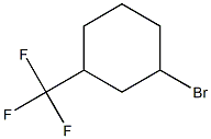 1-溴-3-(三氟甲基)环己烷 结构式