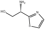 (S)-2-氨基-2-(噻唑-2-基)乙醇 结构式