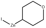 (Tetrahydropyran-4-yl)zinc iodide, 0.5M in THF 结构式