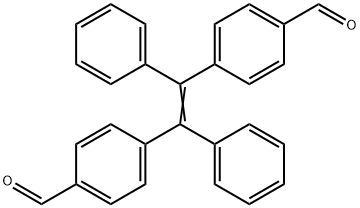 4,4'-(1,2-Diphenyl-1,2-ethenylene)dibenzaldehyde 结构式