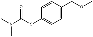 1-{[4-(甲氧基甲基)苯基]硫酰基}-N,N-二甲基甲酰胺 结构式