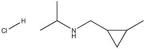 N-((2-甲基环丙基)甲基)丙-2-胺盐酸盐 结构式