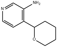 3-AMINO-4-(2-TETRAHYDROPYRANYL)PYRIDINE 结构式