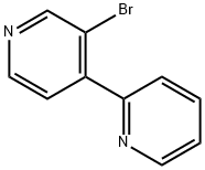 3-Bromo-4-(2-pyridyl)pyridine 结构式