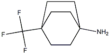 4-(三氟甲基)双环[2.2.2]辛-1-胺 结构式