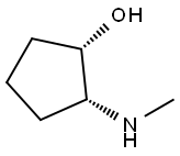 (1S,2R)-2-(甲基氨基)环戊醇 结构式