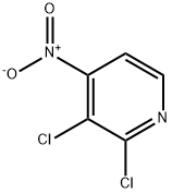 2,3-二氯-4-硝基吡啶 结构式