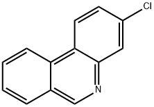 3-氯菲啶 结构式
