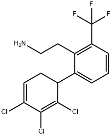 Benzeneethanamine, 2-(2,3,4-trichloro-2,4-cyclohexadien-1-yl)-6-(trifluoromethyl)-