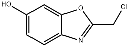 2-(chloromethyl)-1,3-benzoxazol-6-ol 结构式