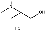 2-methyl-2-(methylamino)propan-1-ol hydrochloride 结构式