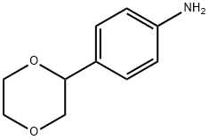 4-(1,4-dioxan-2-yl)aniline 结构式