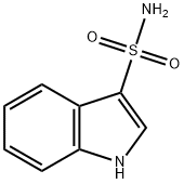 1H吲哚-3-磺酰胺 结构式