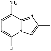 5-chloro-2-methylimidazo[1,2-a]pyridin-8-amine 结构式