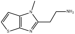 2-{1-methyl-1H-thieno[2,3-d]imidazol-2-yl}ethan-1-amine 结构式