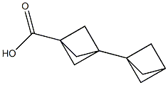 3-{bicyclo[1.1.1]pentan-1-yl}bicyclo[1.1.1]pentane-1-carboxylic acid 结构式