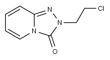 2-(2-氯乙基)-2H,3H-[1,2,4]三唑并[4,3-A]吡啶-3-酮 结构式