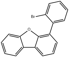 4-(2-溴苯基)二苯并[B,D]呋喃 结构式