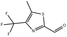 5-methyl-4-(trifluoromethyl)-1,3-thiazole-2-carbaldehyde 结构式
