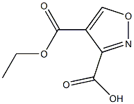 3,4-异噁唑二羧酸4-乙酯 结构式