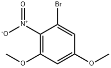 1-溴-3,5-二甲氧基-2-硝基苯 结构式