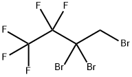 3,3,4-Tribromo-1,1,1,2,2-pentafluorobutane 结构式