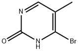 6-溴-5-甲基嘧啶-2(1H)-酮 结构式