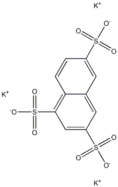 1,3,6-Naphthalenetrisulfonic acid tripotassium salt 结构式