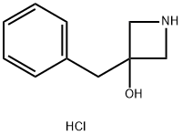 3-benzylazetidin-3-ol hydrochloride 结构式