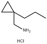 (1-丙基环丙基)甲胺盐酸盐 结构式