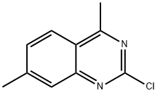 2-chloro-4,7-dimethylquinazoline 结构式