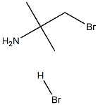 1-溴-2-甲基丙-2-胺氢溴酸盐 结构式