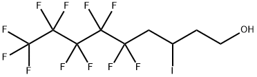 3-Iodo-5,5,6,6,7,7,8,8,9,9,9-undecafluorononan-1-ol 结构式