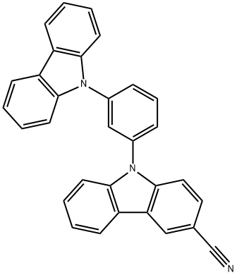 9-[3-(9H-咔唑-9-基)苯基]-9H-咔唑-3-腈