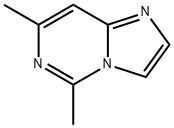 5,7-dimethylimidazo[1,2-c]pyrimidine 结构式