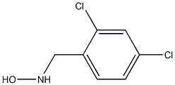 2,4-二氯-N-羟基苯甲胺盐酸盐 结构式