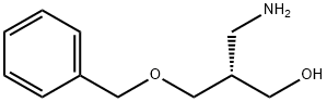 (R)-3-amino-2-((benzyloxy)methyl)propan-1-ol 结构式