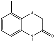 8-methyl-3,4-dihydro-2H-1,4-benzothiazin-3-one 结构式