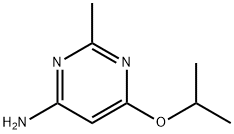 4-Amino-2-methyl-6-(iso-propoxy)pyrimidine 结构式