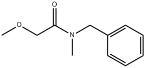 N-benzyl-2-methoxy-N-methylacetamide 结构式