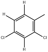 2,4-Dichlorotoluene-3,5,6-d3 结构式