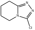 3-氯-5,6,7,8-四氢-[1,2,4]三唑并[4,3-A]吡啶 结构式