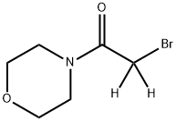 2-bromo-1-(morpholin-4-yl)(2H)ethan-1-one 结构式