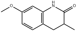 7-methoxy-3-methyl-3,4-dihydroquinolin-2(1H)-one 结构式