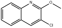 3-氯-2-甲氧基喹啉 结构式